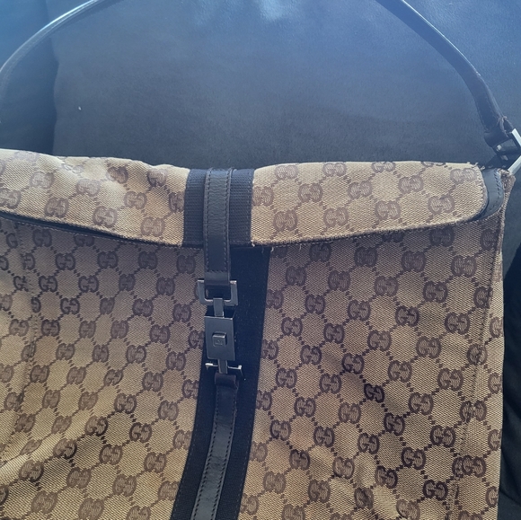Authentic Gucci GG Canvas Jackie shoulder bag - Picture 4 of 10